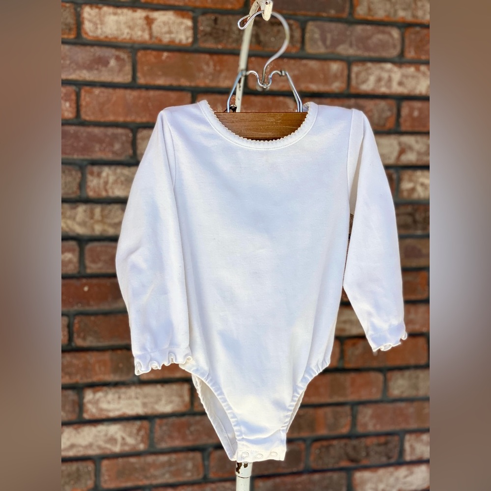 White baby long sleeve